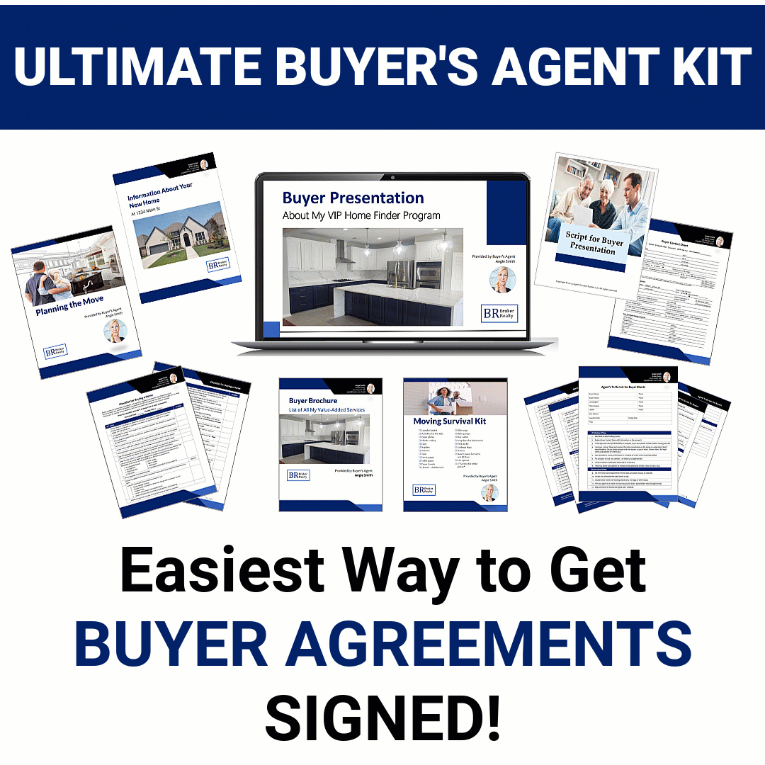 how to become a real estate buyers agent kit
