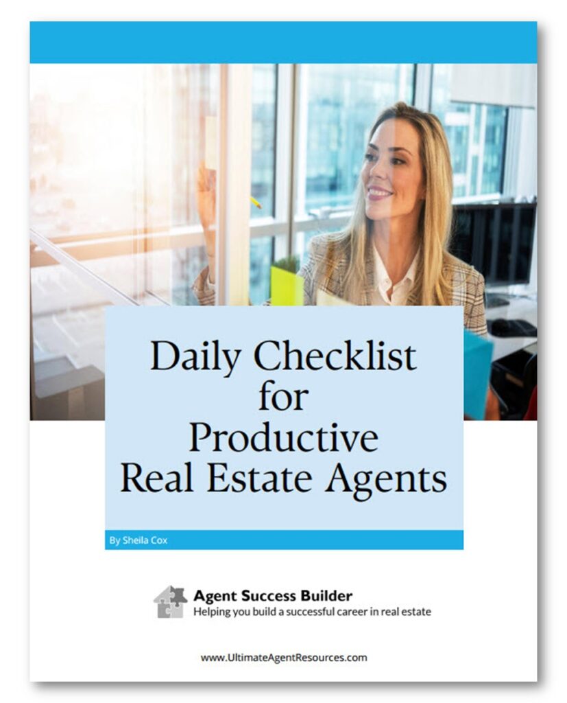Agent Using A Checklist DOWNLOAD: Daily Checklist for Productive Agents