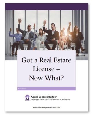got real estate license now what